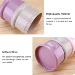 3 Layer Frog Style Portable Baby Food Storage Box Cartoon Milk Powder Box - Image 5