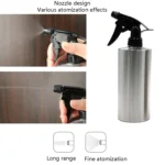 304 Stainless Steel Sprinkle Watering Can Pouring Flower Bottle - Image 5
