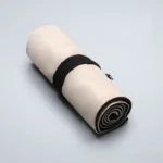 12 Holes Solid Handmade Canvas Color Pencil Curtain Painting Special Storage Bag Large Capacity Roll Pen Bag - Image 2