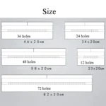 12 Holes Solid Handmade Canvas Color Pencil Curtain Painting Special Storage Bag Large Capacity Roll Pen Bag - Image 6