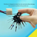 11 PCS Car Extractor Terminal Removal Tool Kit Electrical Wiring Crimp Connector Puller Release Pin Extractor Kit - Image 4