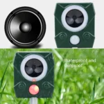 Electronic Rodent Repeller Ultrasonic Outdoor Animal Repeller - Image 5