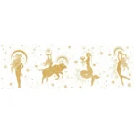 88988 Colorful Bronzing Washi Tape Starry Sky Hand Account Tape