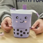 ANGOO Cute Girl Heart Multifunctional Pen Holder Stationery Retractable Storage Bag - Image 4