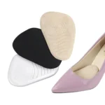 5 Pairs Anti-Slip Sole Pads For High Heels Gel Crystal Comfortable Half Pads - Image 2