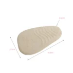 5 Pairs Anti-Slip Sole Pads For High Heels Gel Crystal Comfortable Half Pads - Image 3