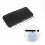 Adhesive Hanger Detachable Travel Folding Portable Hat Clip Hanger Bathroom Cloth Clothes Clip - Image 6