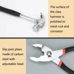 39 In 1 9639 Carbon Steel Auto Repair Tool Set Household Hardware Combination Tool Box - Image 4