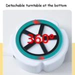 Three-Grid Rotating Cold Kettle Large-Capacity Compartments Fruit Teapot With Faucet Can Be Put In Refrigerator - Image 6