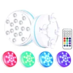 15 LEDs RF Remote Control Diving Light Magnetic Waterproof Pool Lamp, Spec:
