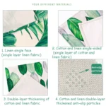 Mediterranean Simple Fresh Geometric Placemat Potholder Table Mat - Image 3