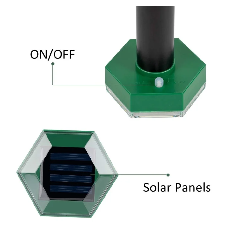 TBD0594641001_B3.webp Outdoor Hexagonal Solar Ultrasonic Mole Repeller Inserted Into The Lawn Outdoor Animal Repeller - Image 4