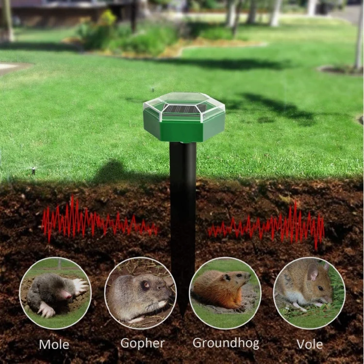 TBD0594641001_B4.webp Outdoor Hexagonal Solar Ultrasonic Mole Repeller Inserted Into The Lawn Outdoor Animal Repeller - Image 5