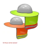 Construction Site Outdoor Construction Foldable Reflective Safety Sun Hat - Image 2