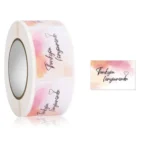 5 Rolls Thank You Label Seal Decoration Sticker