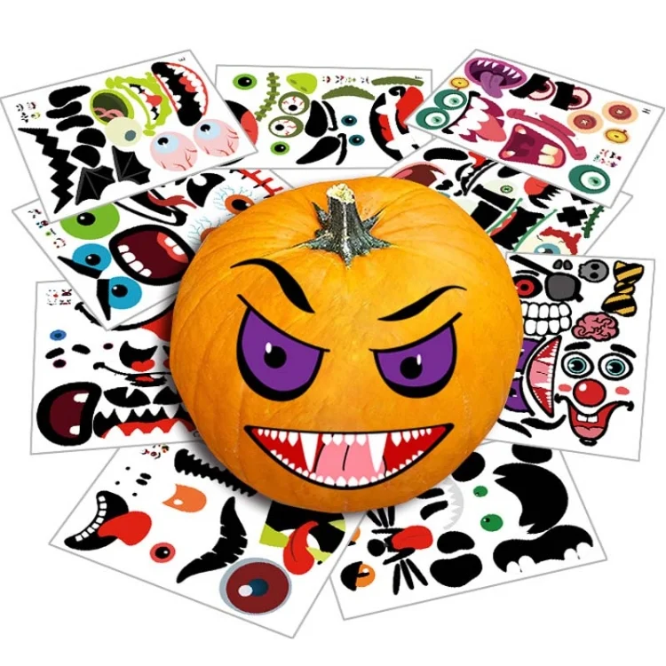 TBD0594644701_B2.webp 1 Sets SQ629 Halloween Electrostatic Window Stickers Party Decoration Glass Window Wall Double-Sided Stickers, Specification: 20x30cm - Image 3