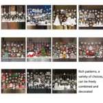 Christmas Decoration Window Stickers Wall Stickers Shopping Mall Supermarket Window Decoration - Image 2
