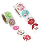 Christmas Decoration Sticker Gift Label Tape - Image 2