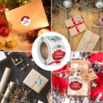 Christmas Decoration Sticker Gift Label Tape - Image 3