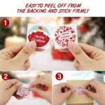 Christmas Decoration Sticker Gift Label Tape - Image 4