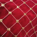 GM89719 Checkered Sequin Christmas Socks Holiday Gift Candy Bag - Image 4