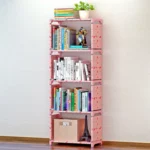 Children Bookshelf Storage Shelve Book Rack Bookcase for Home Furniture - Image 2