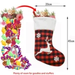 Christmas Decoration Socks Children Gift Candy Bag - Image 3