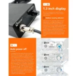 QUECOO T12-956 1.3-Inch Screen Electric Soldering Iron Soldering Station With P9 Handle, - Image 6