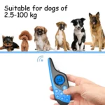L-818 500M Dog Training Device Rechargeable Remote Control Pet Bark Stopper - Image 2