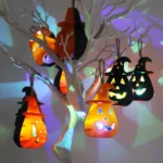 Halloween Decoration Pumpkin Lantern LED Luminous Ornaments Venue Layout Props - Image 6