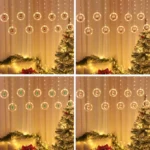 Christmas Decoration Lights USB Ring Doll 10 in 1 String Lights - Image 2