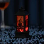 4 PCS Halloween Window Decoration Props Fecoration Small Oil Lamp Wind Lamp Luminous Ornaments - Image 7