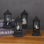 2 PCS Halloween Decoration Props LED Portable Small Wind Lantern - Image 6
