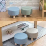 Fashion Creative Small Stool Living Room Home Solid Wood Small Chair - Image 5