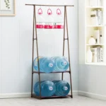 Stainless Steel Detachable Multi-function Floor Triangle Simple Coat Rack - Image 6