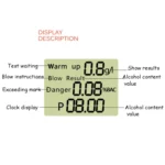 HT-611 Alcohol Tester High Resolution Audio Breathing Alcohol Tester - Image 5