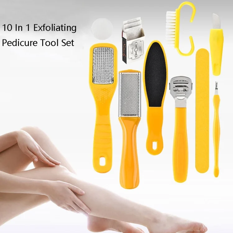 TBD05952872_1.webp 10 In 1 Exfoliating Pedicure Tool Set Pedicure Tools - Image 2