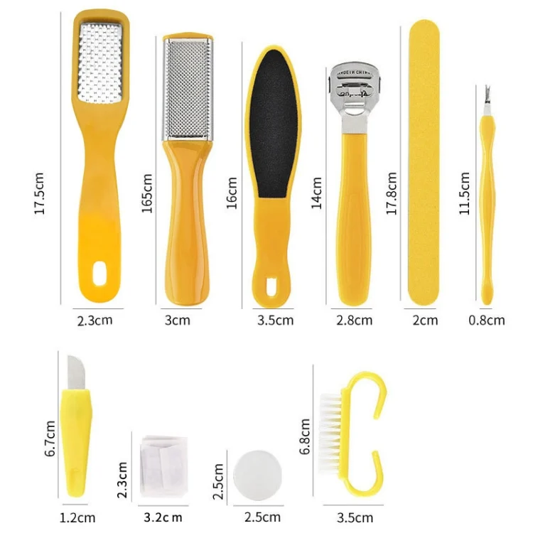 TBD05952872_2.webp 10 In 1 Exfoliating Pedicure Tool Set Pedicure Tools - Image 3