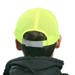 Reflective Safety Baseball Cap Breathable Construction Site Outdoor Construction Mesh Cap - Image 5