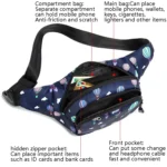 Ladies Sports Running Waist Bag Outdoor Leisure Cashier Wallet - Image 4