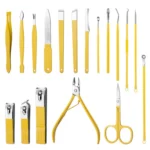 9 In 1 Nail Clipper Set Manicure Set Stainless Steel Nail Clipper Manicure Tool - Image 4