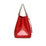 ZJL-986 Sequined Glue Shoulder Bag Patent Leather Ladies Handbag - Image 3
