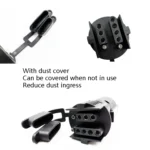 VP190U Route Trailer 7P Turn 4P 5P Plugs Double Row Plug US Plug - Image 6