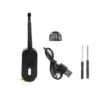 ARP005 Motorcycle Universal Safety Helmet Wiper IP5 Waterproof USB Wiper - Image 2