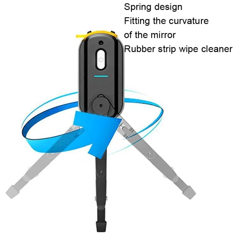 TBD05956974_4.webp ARP005 Motorcycle Universal Safety Helmet Wiper IP5 Waterproof USB Wiper - Image 5