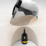 ARP005 Motorcycle Universal Safety Helmet Wiper IP5 Waterproof USB Wiper - Image 7