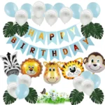 5170 Forest Animal Theme Children Birthday Decoration Balloon Set