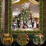 270cm PVC Christmas Decoration Rattan Mall Bar Door Hanging Decoration - Image 5