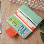 Flying Bird Two Fold Wallet Lady Long Wallet Zipper Mobile Phone Bag Large Capacity Card Holder - Image 6