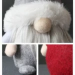 Faceless Doll With Hat Christmas Dwarf Plush Doll - Image 2